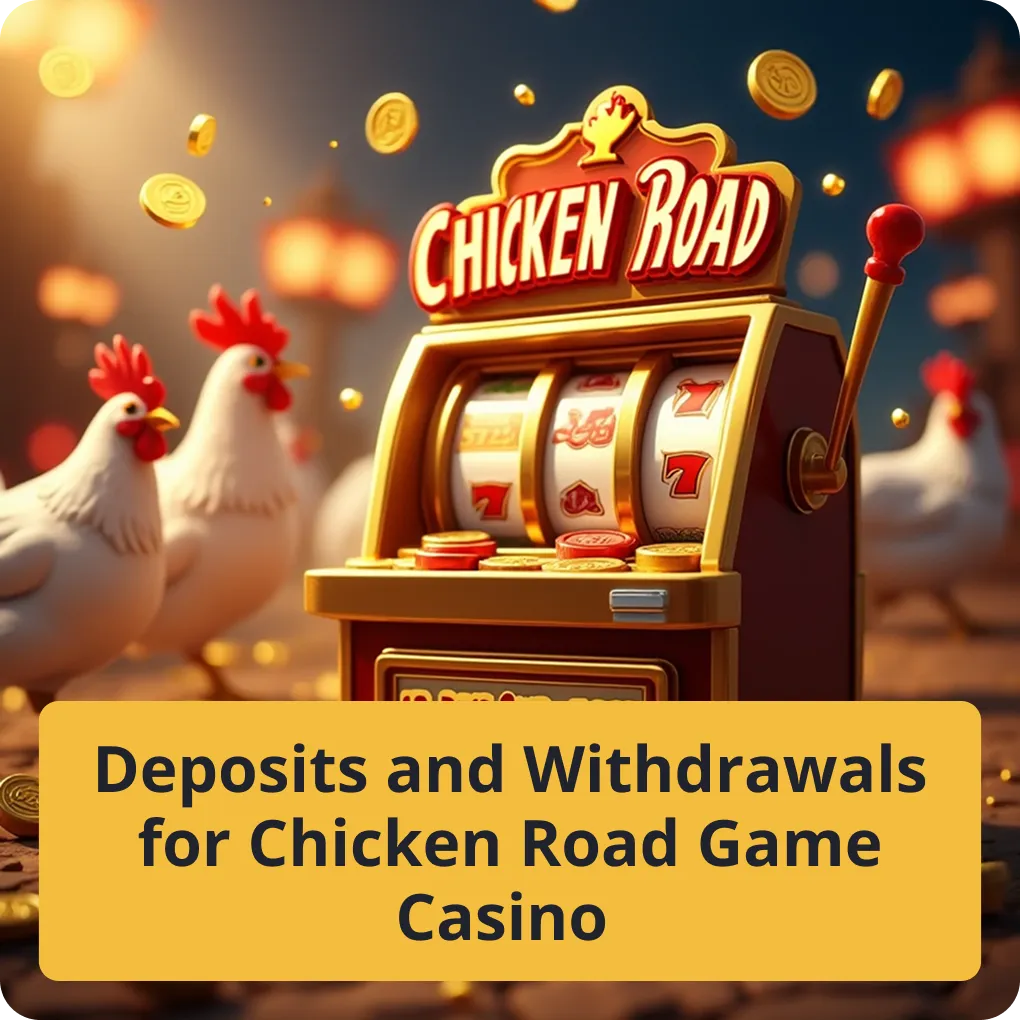 Deposits and Withdrawals for Chicken Road Game Casino